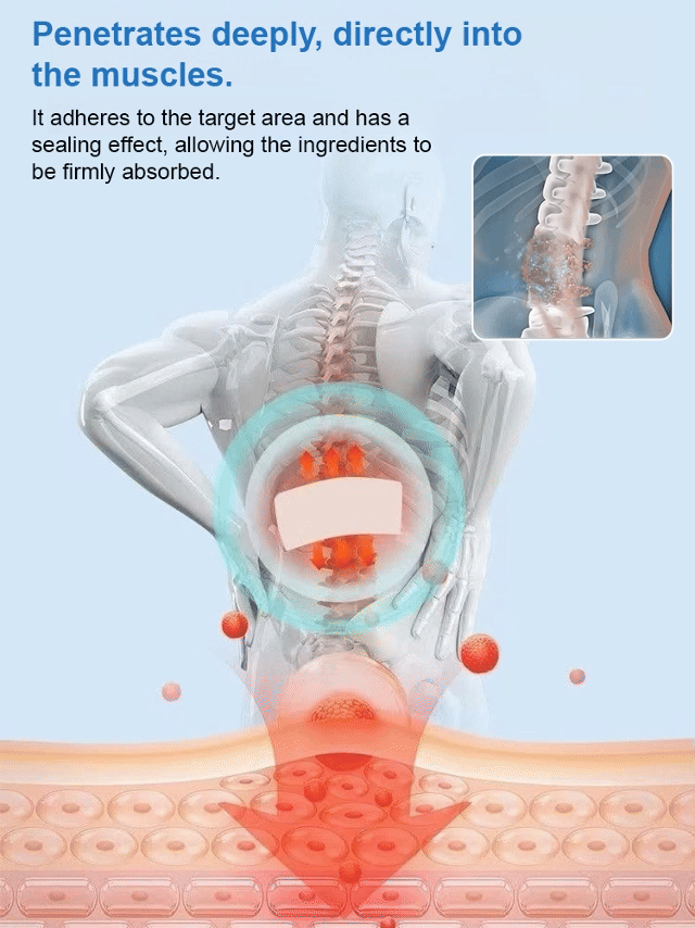 ⏳Time-Limited Special⏰ Ginger Pain Relief Patches – Natural Heat Therapy for Aches & Stiffness | Stick It Where It Hurts! 💆‍♀️