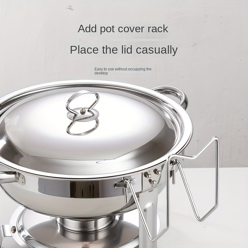 🧑‍🍳The same as in a five-star buffet restaurant🍽️Stainless Steel Chafing Dish Buffet Set 5QT with Fuel Can Rack, Gold Food Warmer for Parties