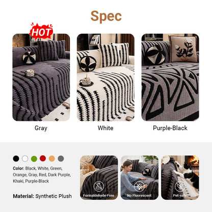 📢📢50% OFF !!⏰⏰Soft Plush Non-Slip Couch Cover