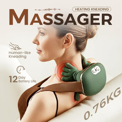 🌲Super Christmas Special Offer 50% OFF! 🌲 The best portable neck massager – 3 times more relaxation! 💆