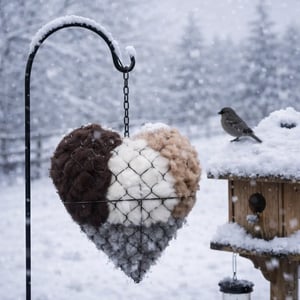🔥LAST DAY 49% OFF - ☁ Handmade Alpaca Fiber Bird Nesting Heart 🏡 Buy 2 Free Shipping 💕
