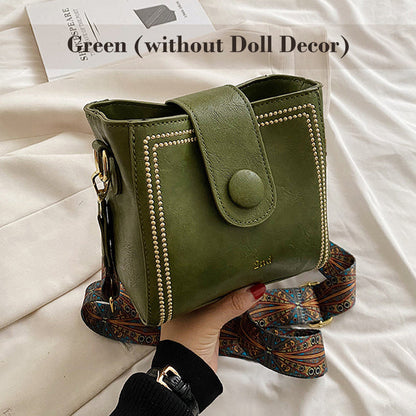 👜✨Vintage Fashion Bag with Adjustable Wider Shoulder Strap🔥