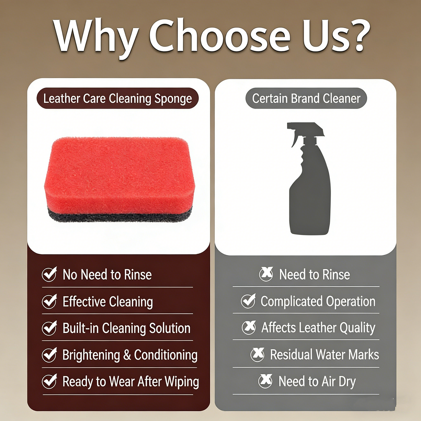 🚗 BUY 2 GET 1 FREE! ✨ Multi-use Leather Oil Care Brush  - Easily Repair Leather Scratches 🧼