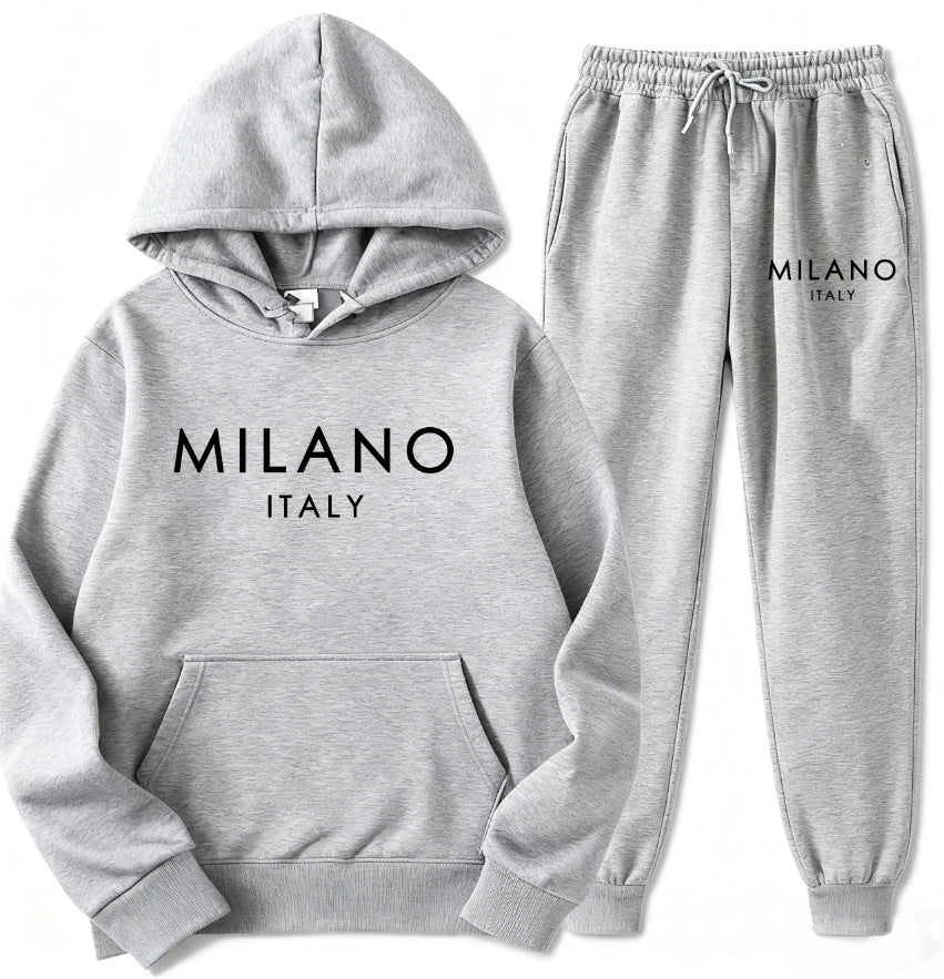 Men's 2-Piece Hooded Tracksuit Set | Comfort & Style