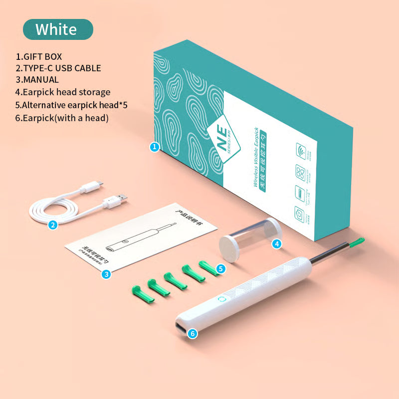 🔥Last Day Promotion 49% OFF - 1080P Ear Wax Removal Camera