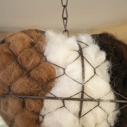 🔥LAST DAY 49% OFF - ☁ Handmade Alpaca Fiber Bird Nesting Heart 🏡 Buy 2 Free Shipping 💕