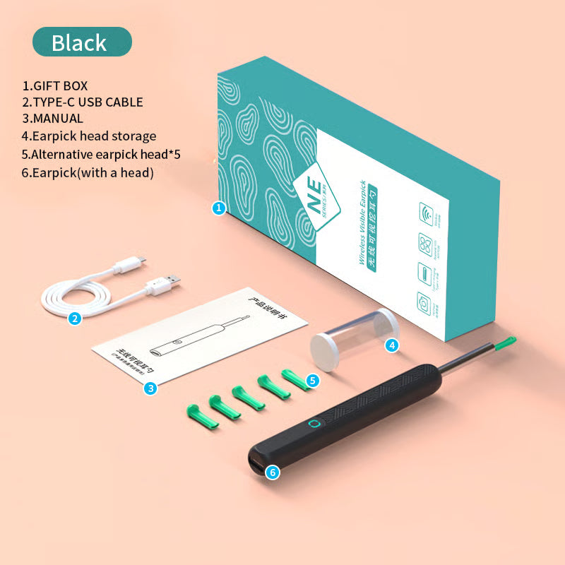 🔥Last Day Promotion 49% OFF - 1080P Ear Wax Removal Camera