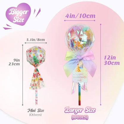 💝Valentines Day Gifts for Kids - Giant Rainbow Stationery Set with Valentine's Cards