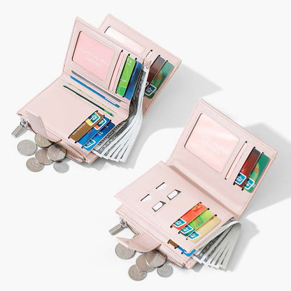 🥰Hot Sale 50% OFF🔥Handheld Multi-Layer Two-Fold Zipper Wallet