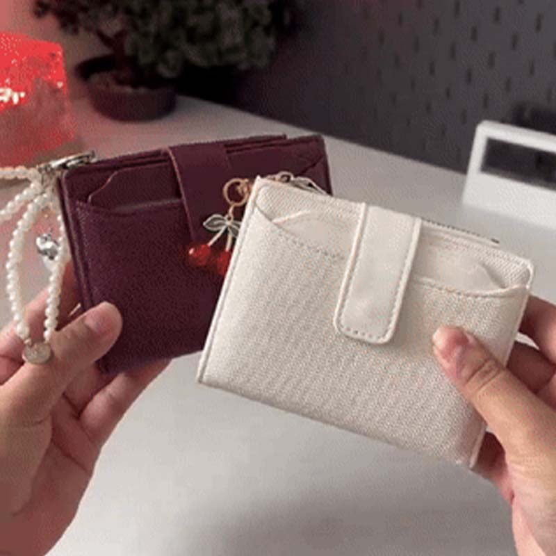 🥰Hot Sale 50% OFF🔥Handheld Multi-Layer Two-Fold Zipper Wallet