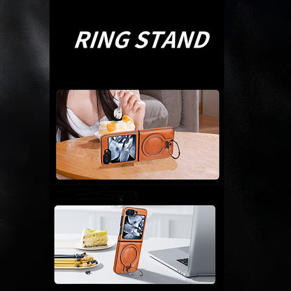 💎Quality is King💎Magnetic Phone Case with Ring Stand for Galaxy Z Flip Series