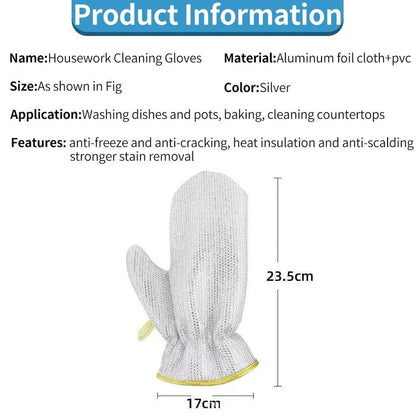 🔥🔥Buy 5 Get 5 Free (10 Pairs)✨ $5 a pair🔥🔥Kitchen Essentials— Dishwashing Wire Gloves✨