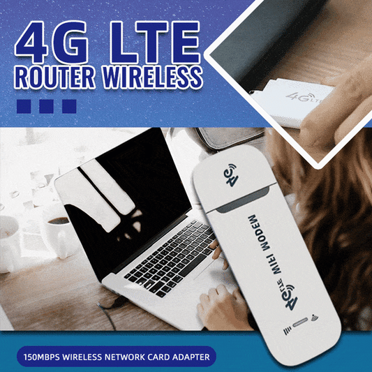 🎉LAST DAY SALE 60% OFF🔥4G LTE Router Wireless USB Mobile Broadband⚡ 150Mbps Wireless Network Card Adapter