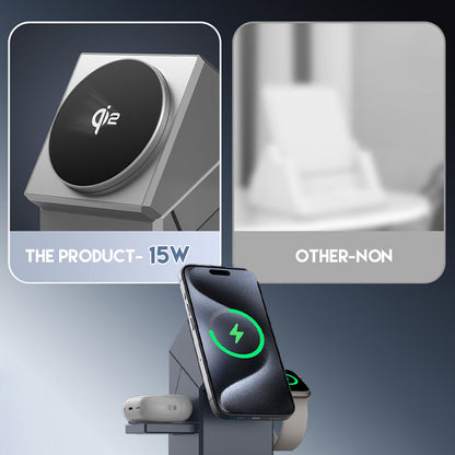 🔥3-in-1 Foldable Magnetic Wireless Charging Station