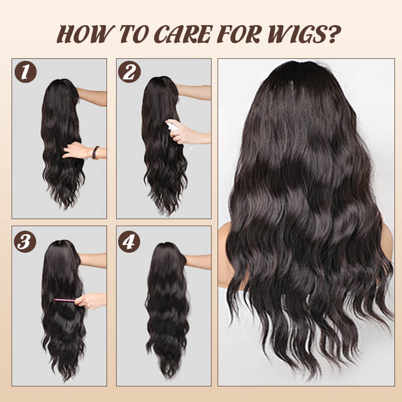 🔥Hot Sale For 50% OFF🎉Nice gift*Wig long hair Layered bangs wigs