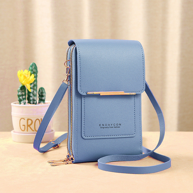 🔥Last Day Promotion：50% OFF👜 📱 Simple and elegant women's touchscreen crossbody phone wallet