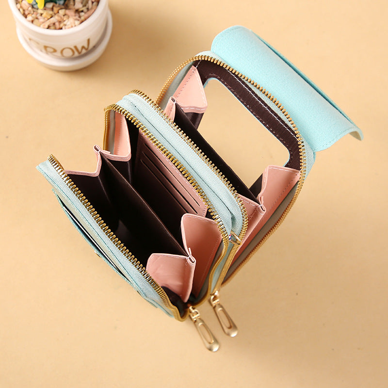 🔥Last Day Promotion：50% OFF👜 📱 Simple and elegant women's touchscreen crossbody phone wallet