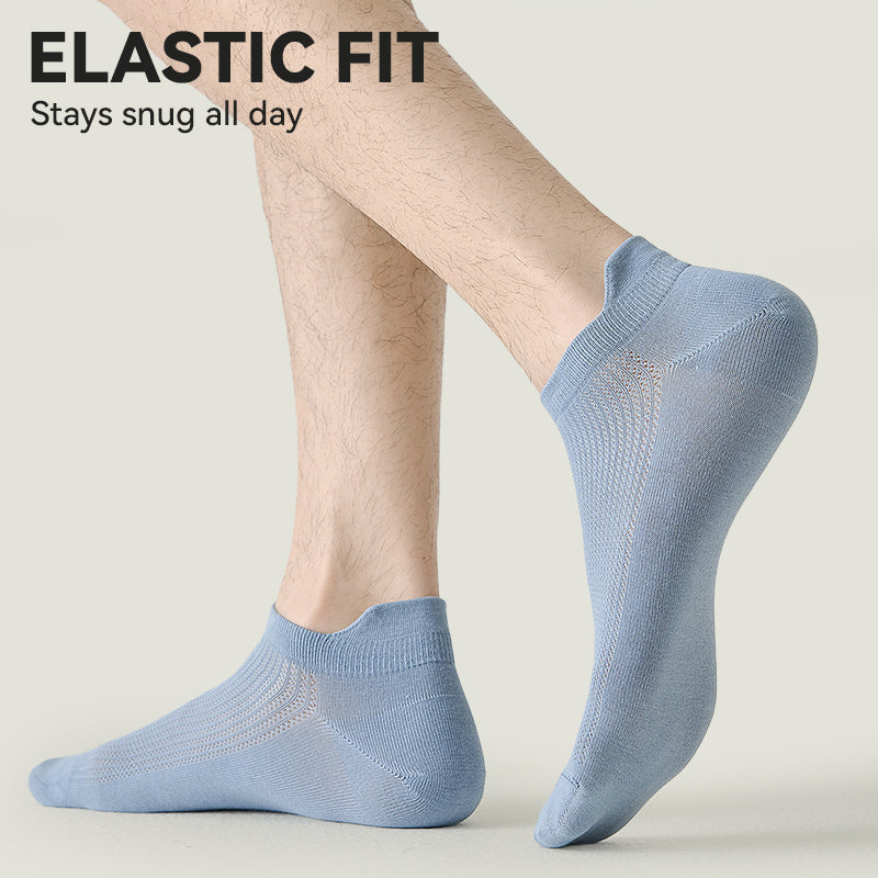 Men's Anti-Odor Breathable Low Cut Socks