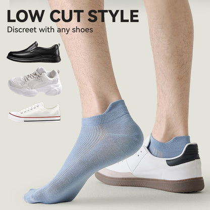 Men's Anti-Odor Breathable Low Cut Socks