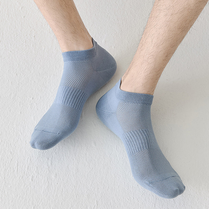 Men's Anti-Odor Breathable Low Cut Socks
