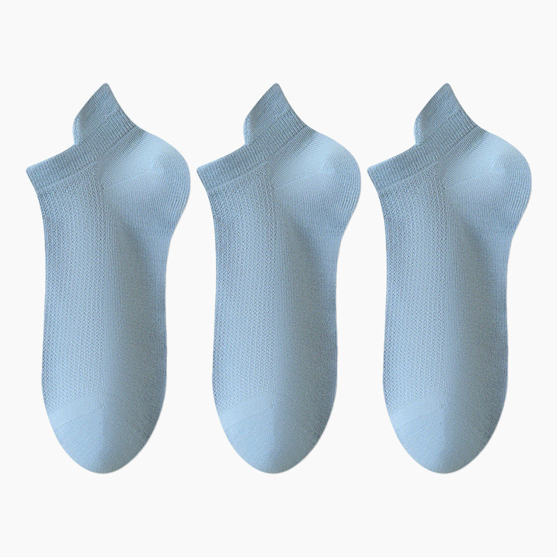 Men's Anti-Odor Breathable Low Cut Socks