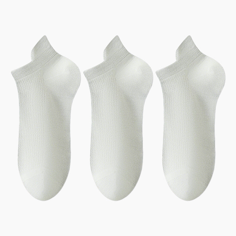 Men's Anti-Odor Breathable Low Cut Socks