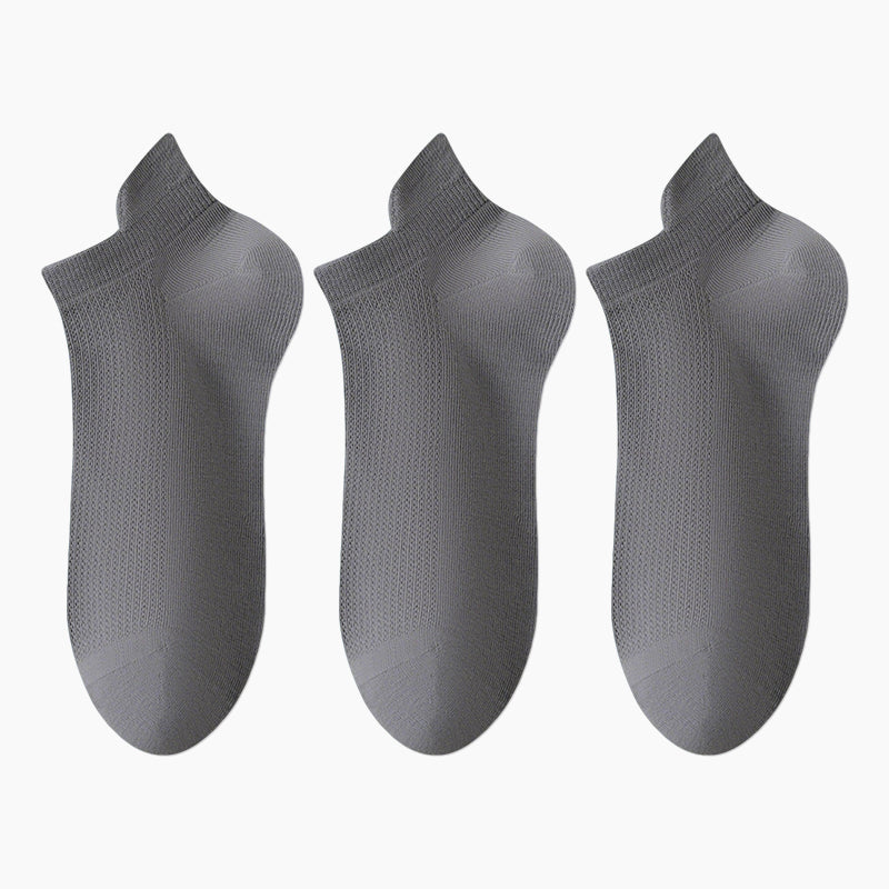 Men's Anti-Odor Breathable Low Cut Socks