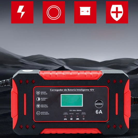 🔥HOT SALE 50% OFF🔥🛵🔋Smart Battery Charger for Car & Motorcycle