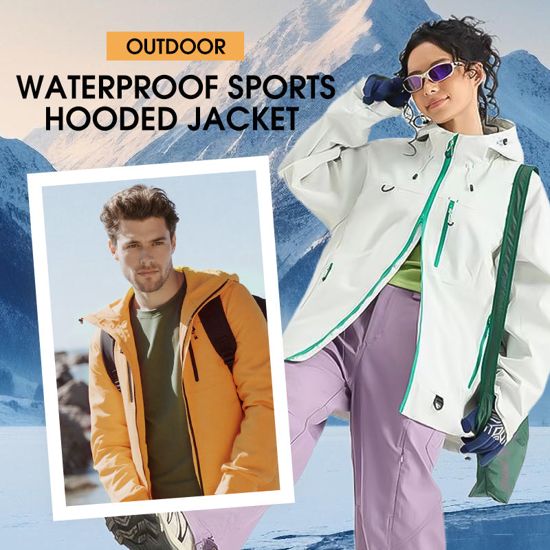 🔥Outdoor Waterproof Sports Hooded Jacket🎁