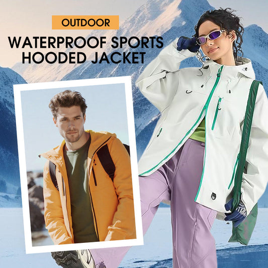 🔥Outdoor Waterproof Sports Hooded Jacket🎁
