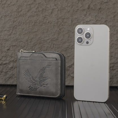 🔥Men's Eagle Embossed Wallet -🦅Luxury items for every Men!🏆