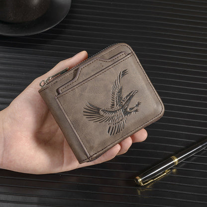 🔥Men's Eagle Embossed Wallet -🦅Luxury items for every Men!🏆
