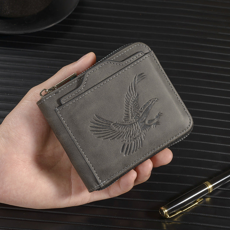 🔥Men's Eagle Embossed Wallet -🦅Luxury items for every Men!🏆
