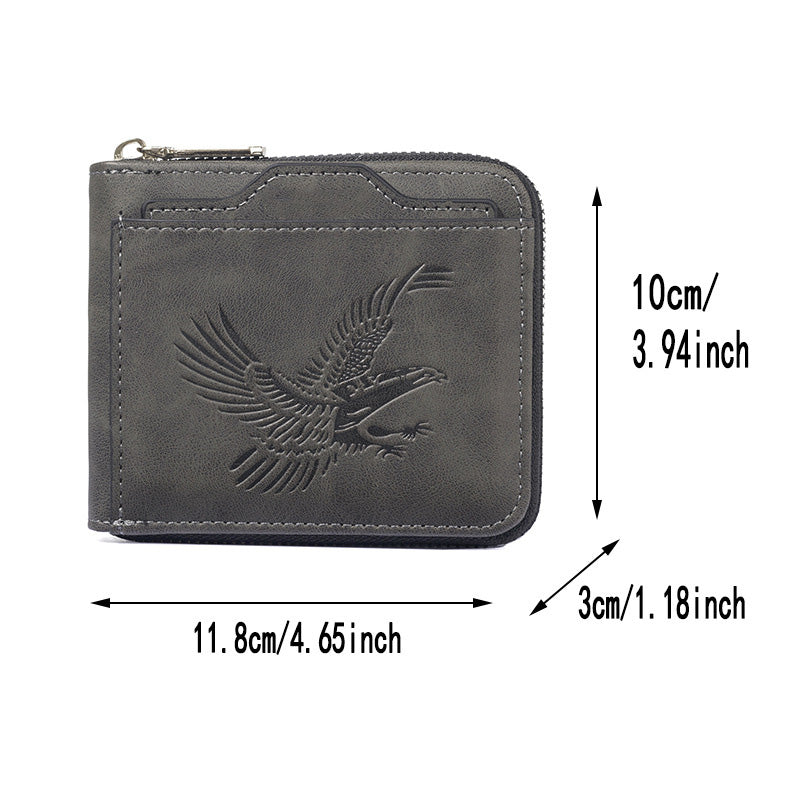 🔥Men's Eagle Embossed Wallet -🦅Luxury items for every Men!🏆