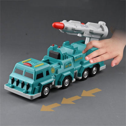 Magnetic Transformation Car & Robot Assembled Toys for Kids