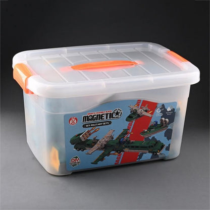 Magnetic Transformation Car & Robot Assembled Toys for Kids