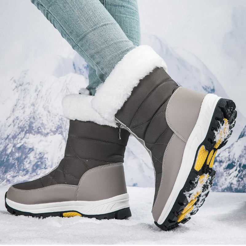 🔥Limited stock available 50% OFF🔥Women’s Non-Slip Warm Zipper Snow Boots👢