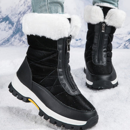 🔥Limited stock available 50% OFF🔥Women’s Non-Slip Warm Zipper Snow Boots👢