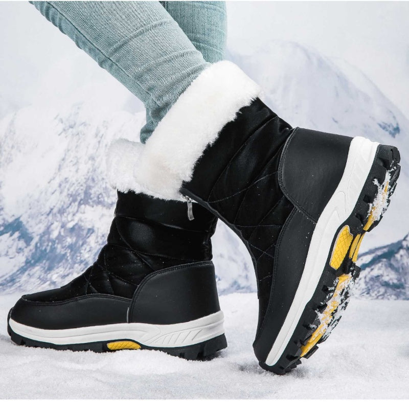 🔥Limited stock available 50% OFF🔥Women’s Non-Slip Warm Zipper Snow Boots👢