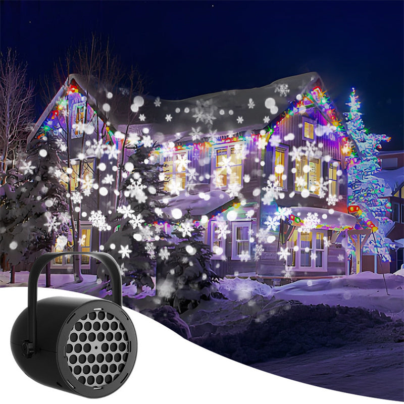 16-Pattern USB Christmas Projector Light