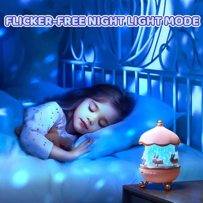 Bluetooth Night Light Projector for Girls