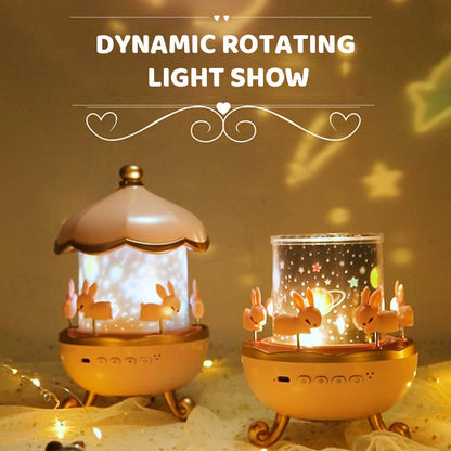 Bluetooth Night Light Projector for Girls