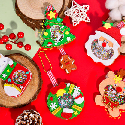 🎄Xmas Hot Sale 50% OFF- ✨【DIY Christmas Shaker Ornament Craft Kit】✨- 6pcs