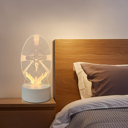 📢📢50 % OFF !!⏰Jesus 3D Night Lamp & Religious Gifts