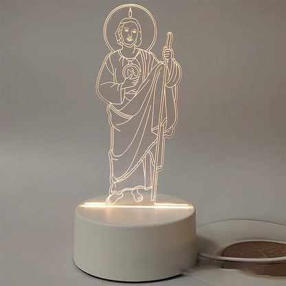📢📢50 % OFF !!⏰Jesus 3D Night Lamp & Religious Gifts