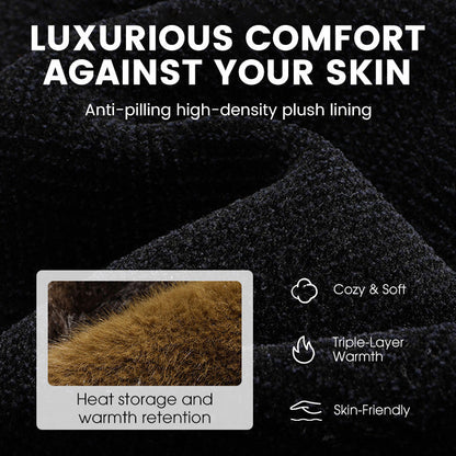 🔥Men's Lined Business Casual Winter Coat