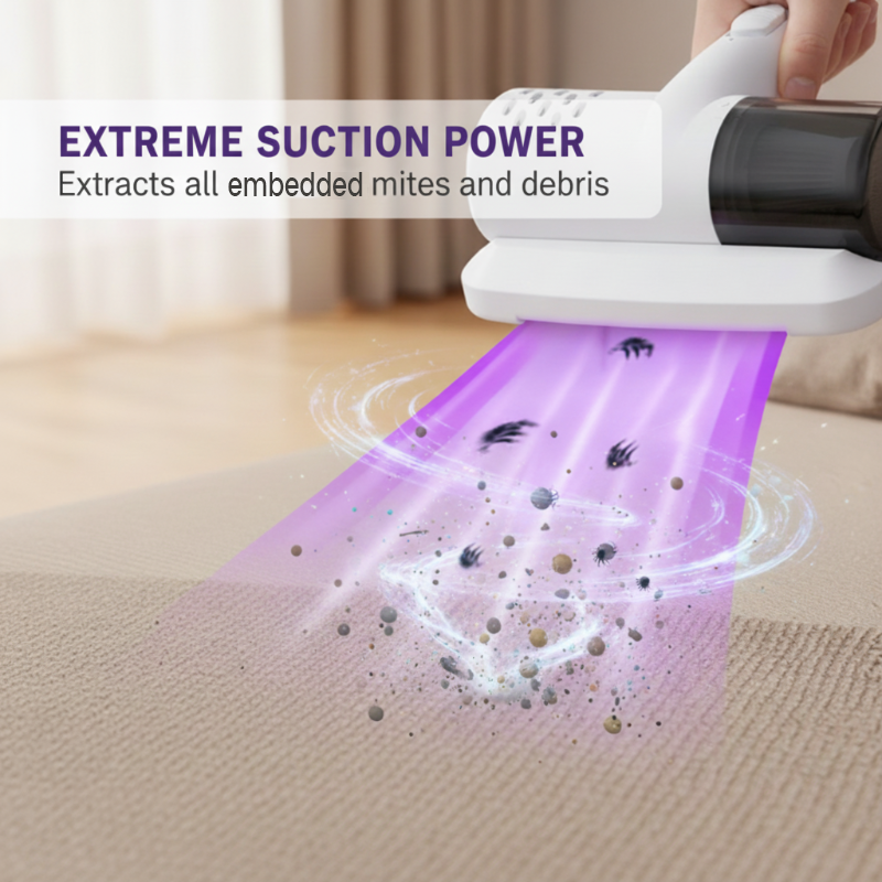 🔥Christmas Limited-Time Offer: 50% OFF!!!🔥Multifunctional Wireless Handheld UV Bed Vacuum Cleaner