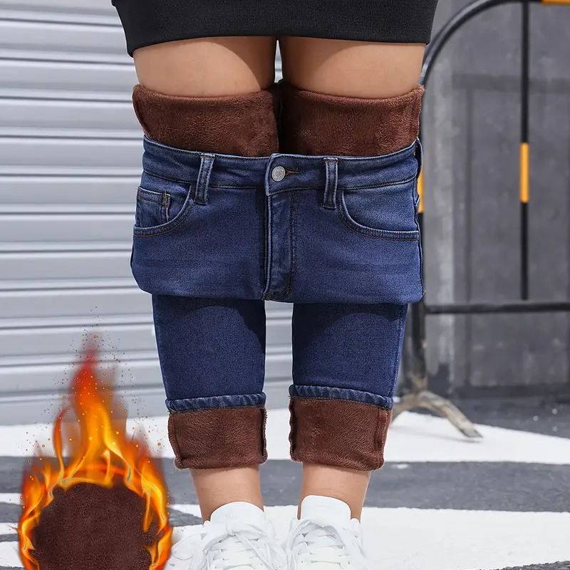 🔥New arrivals offer-Women's High-Stretch Plush-Lined Skinny Jeans