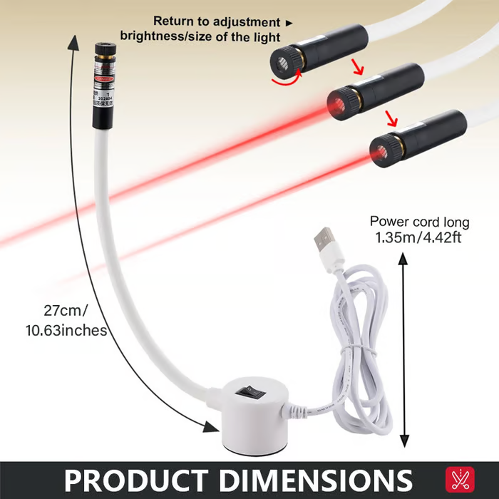 🎄Sale 49% OFF🔥Magnetic Positioning Quilting Light for Sewing Machine