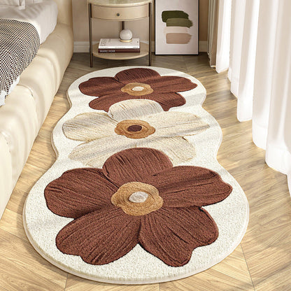 📢📢50 % OFF !!🎅Soft Irregular Flower Pattern Rug